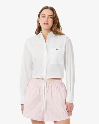 Oversized Adjustable Poplin Shirt Product Image