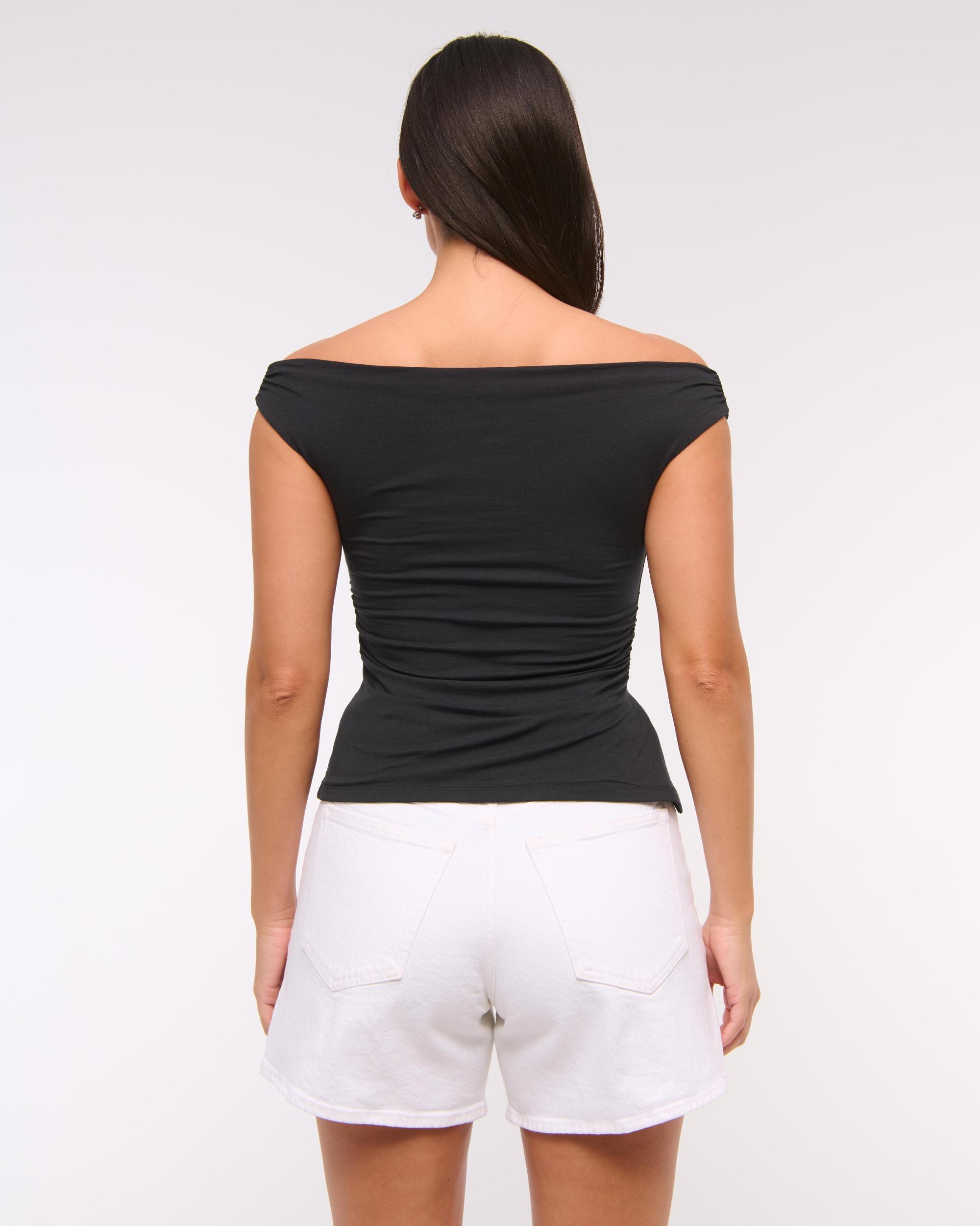 Curve Love High Rise Dad Short Product Image