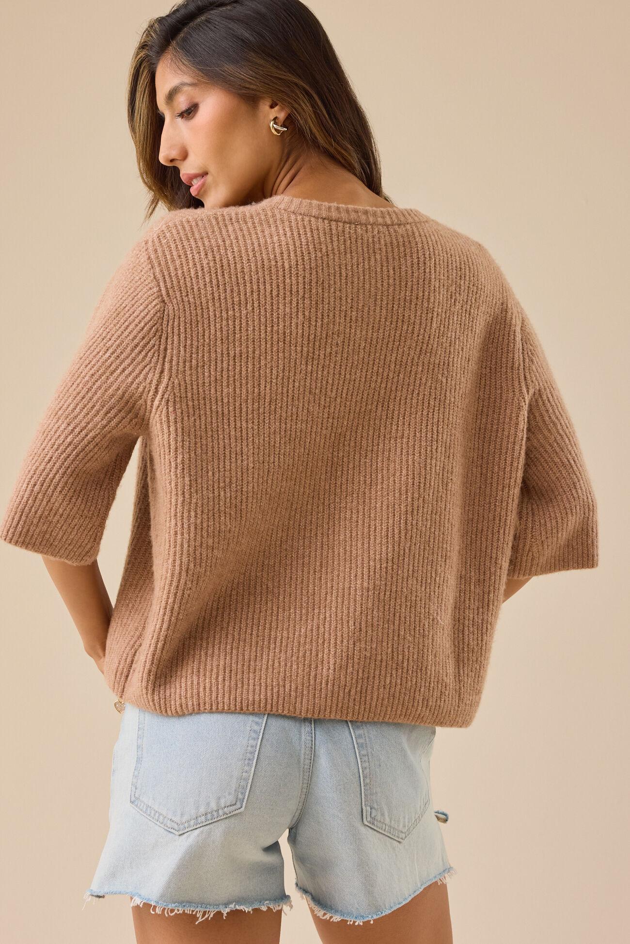 Greda Boxy Button Up Sweater Product Image