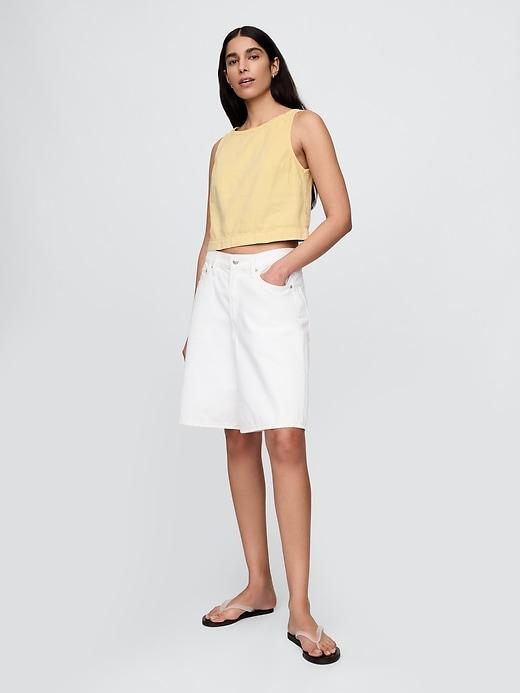 UltraSoft Denim Shell Tank Top Product Image