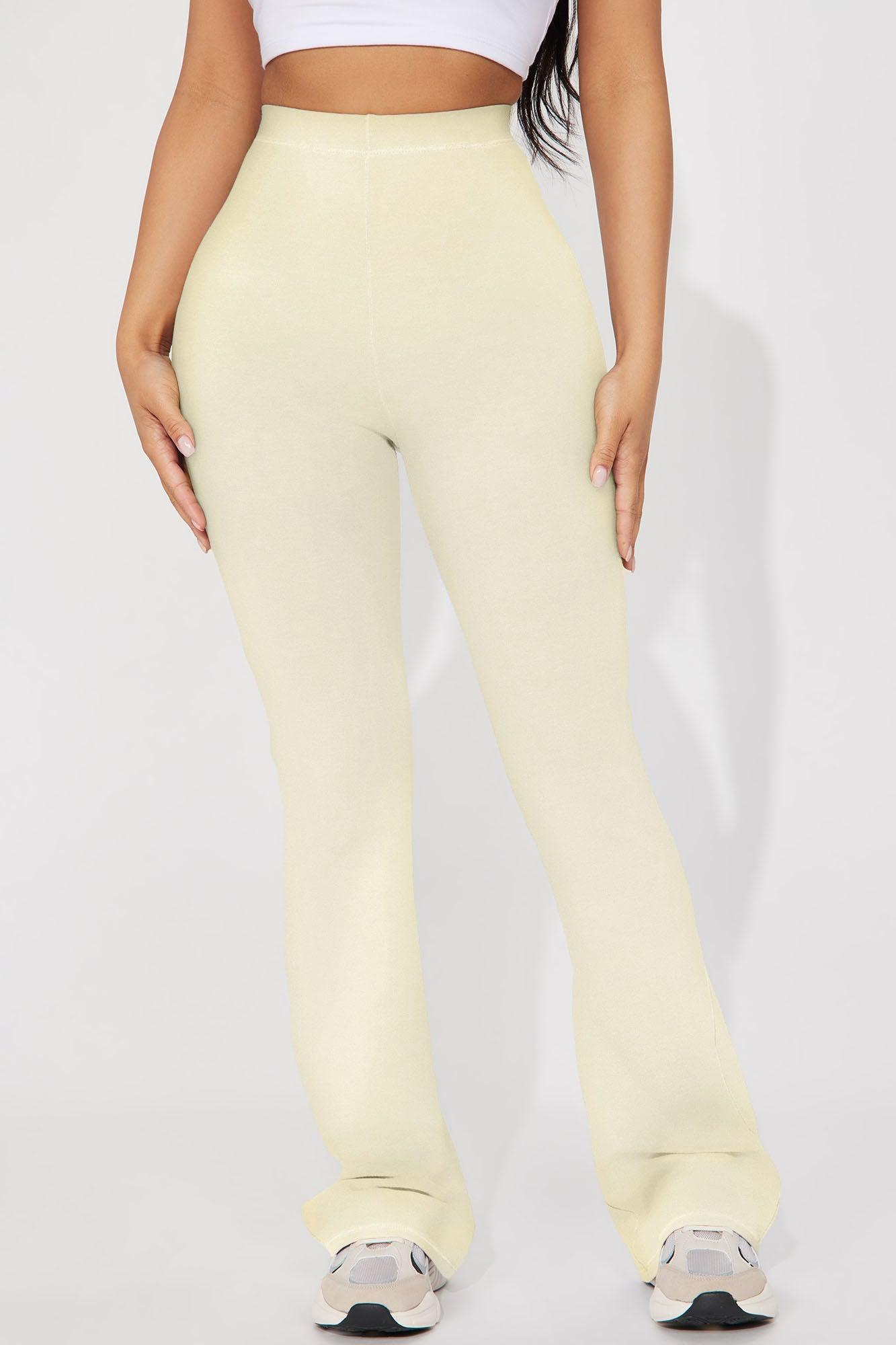 Adriana Flare Pant - Butter Yellow Product Image