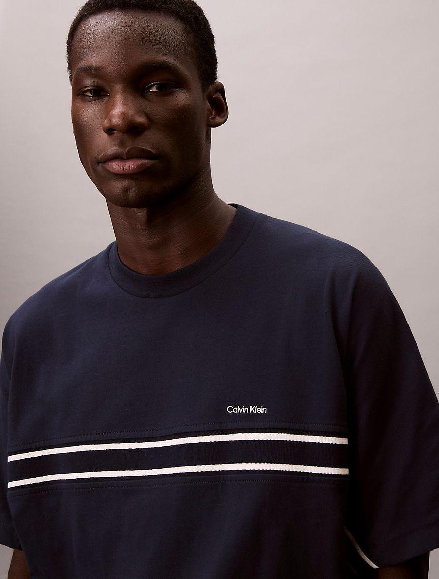 Stripe Relaxed T-Shirt Product Image