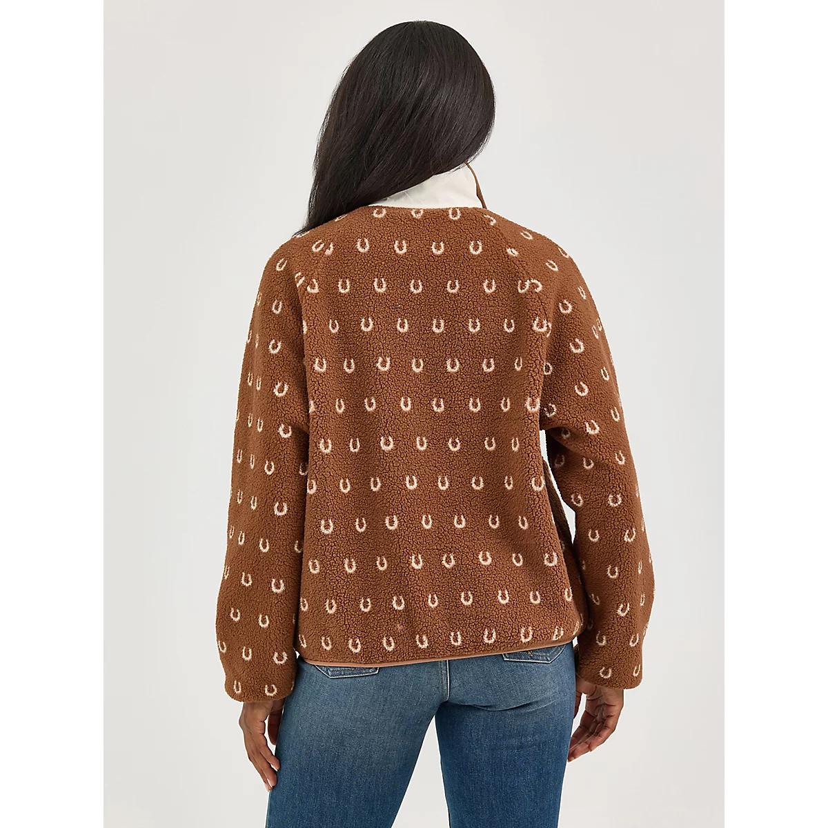 Women's Wrangler Retro® Half-Snap Sherpa Pullover Product Image