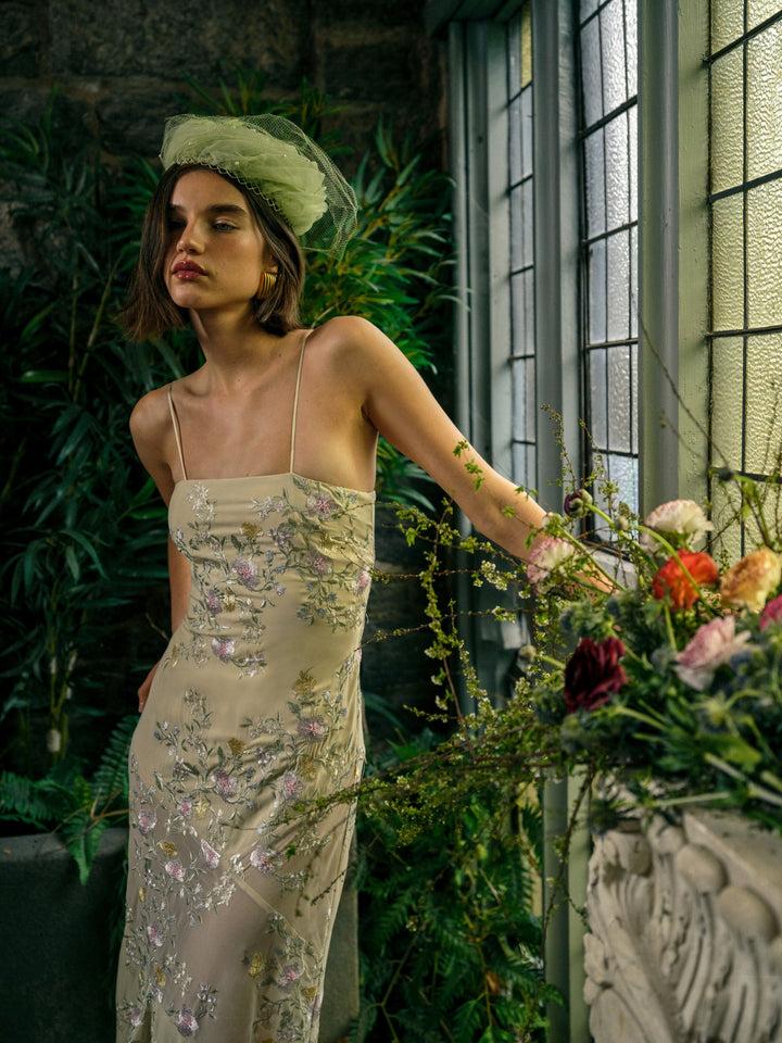 Jacqueline Maxi Dress — Yellow Product Image