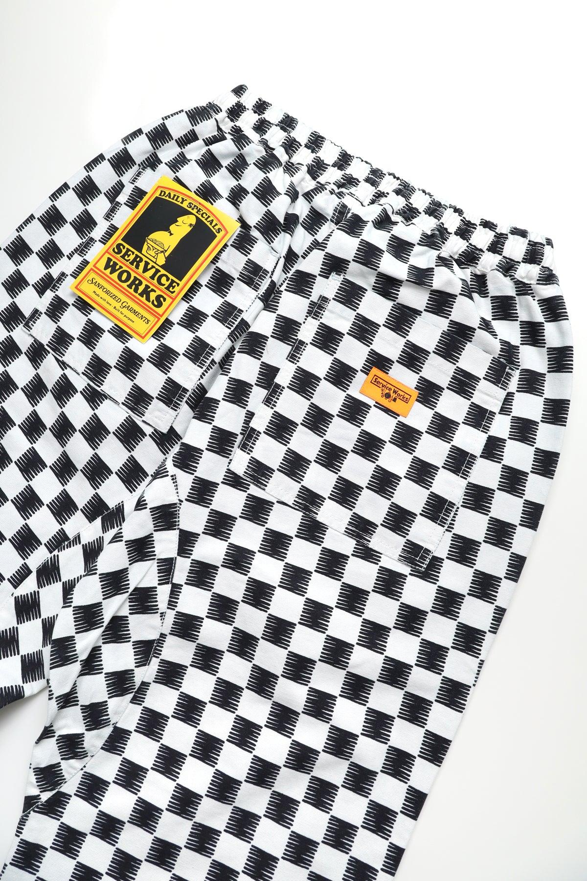 Service Works - Classic Chef Pants - Mono Checker Product Image