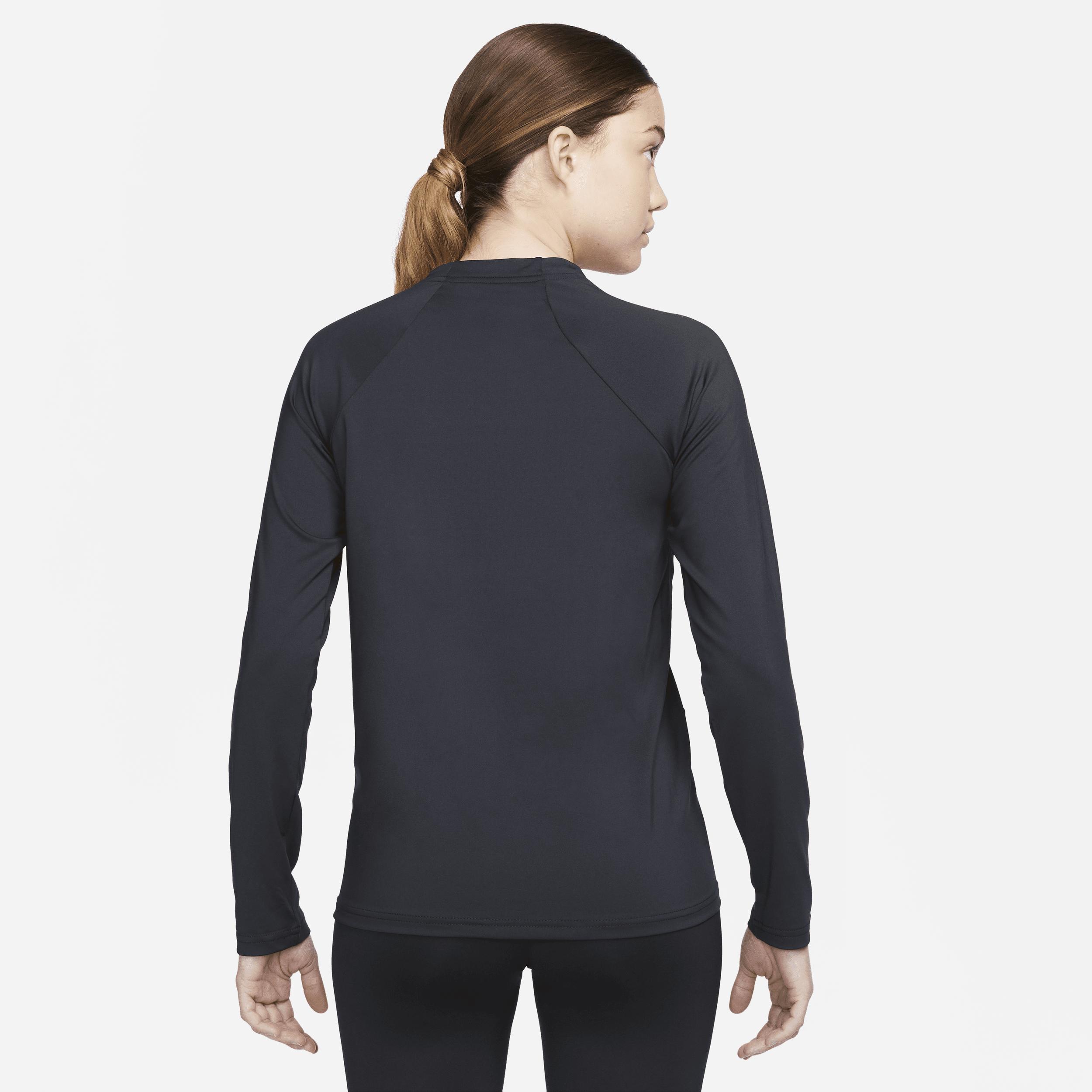 Nike Womens Essential Long-Sleeve Hydroguard Swim Shirt | NESSA386-001 Product Image