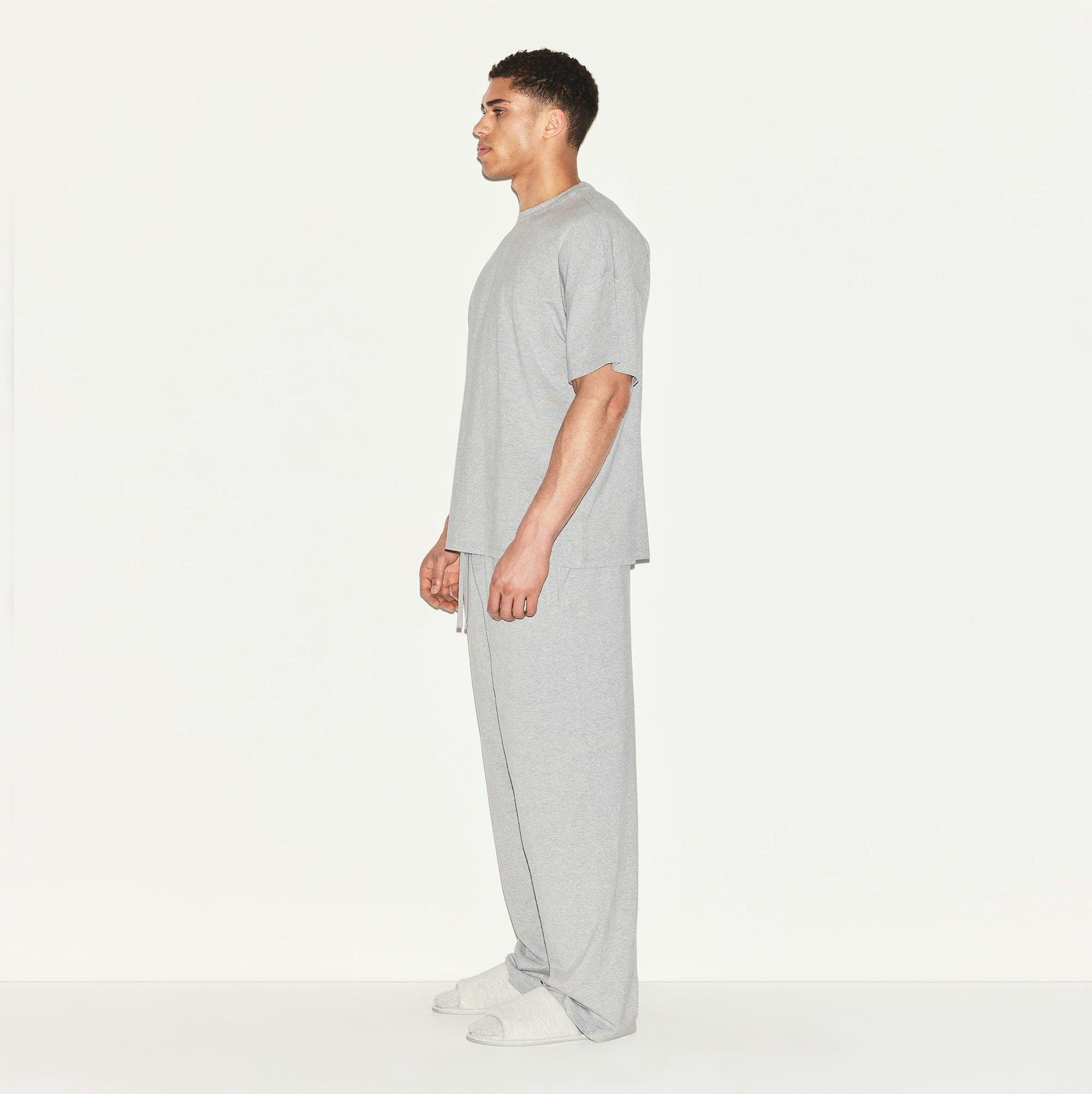 JERSEY LOUNGE MENS RELAXED STRAIGHT LEG PANT | HEATHER GREY Product Image