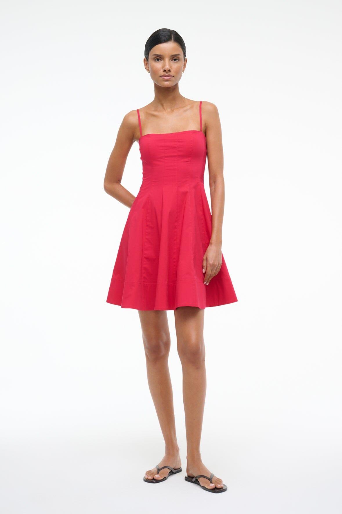 WYLIE MINI DRESS | CHERRY Product Image