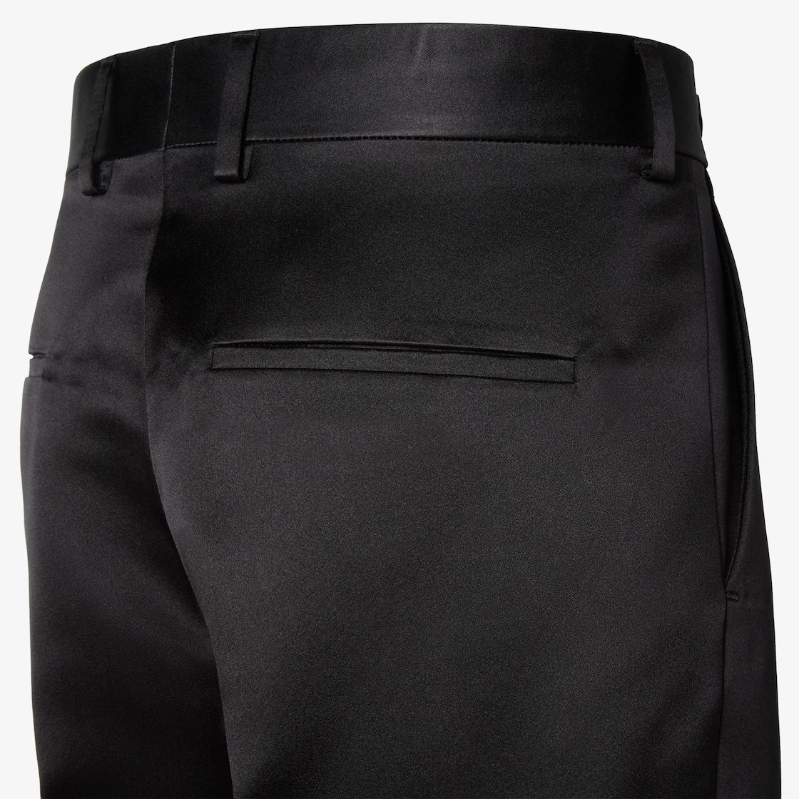 PantsBlack silk pants Product Image