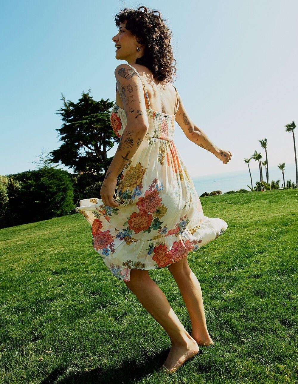 O'NEILL Marlie Kali Womens Mini Dress - WHITE COMBO Product Image