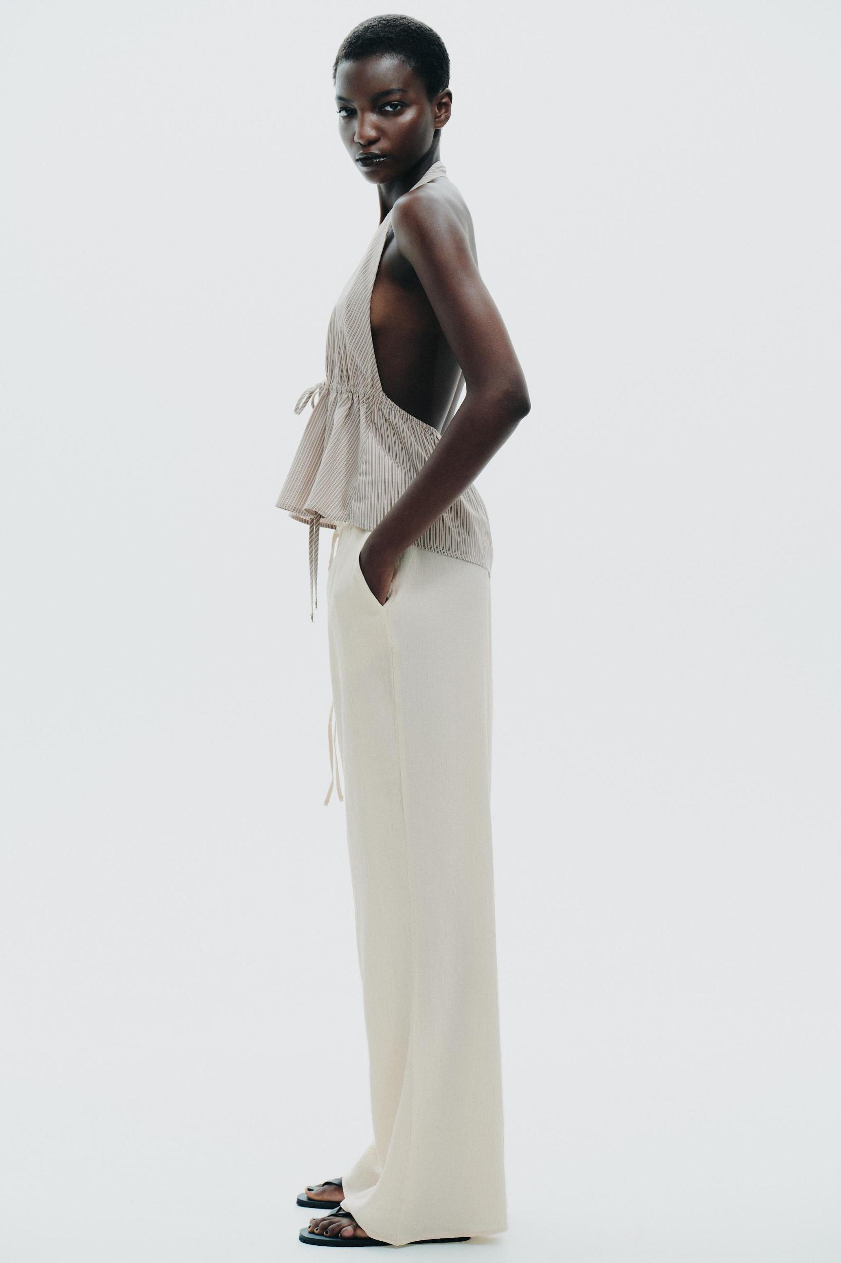 TEXTURED WEAVE PANTS Product Image