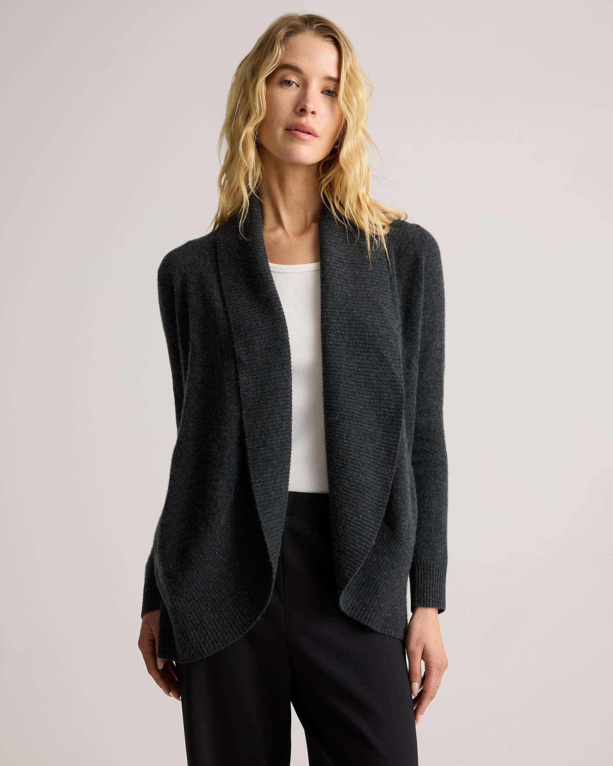 Quince | Women's Mongolian Cashmere Open Cardigan Sweater Product Image
