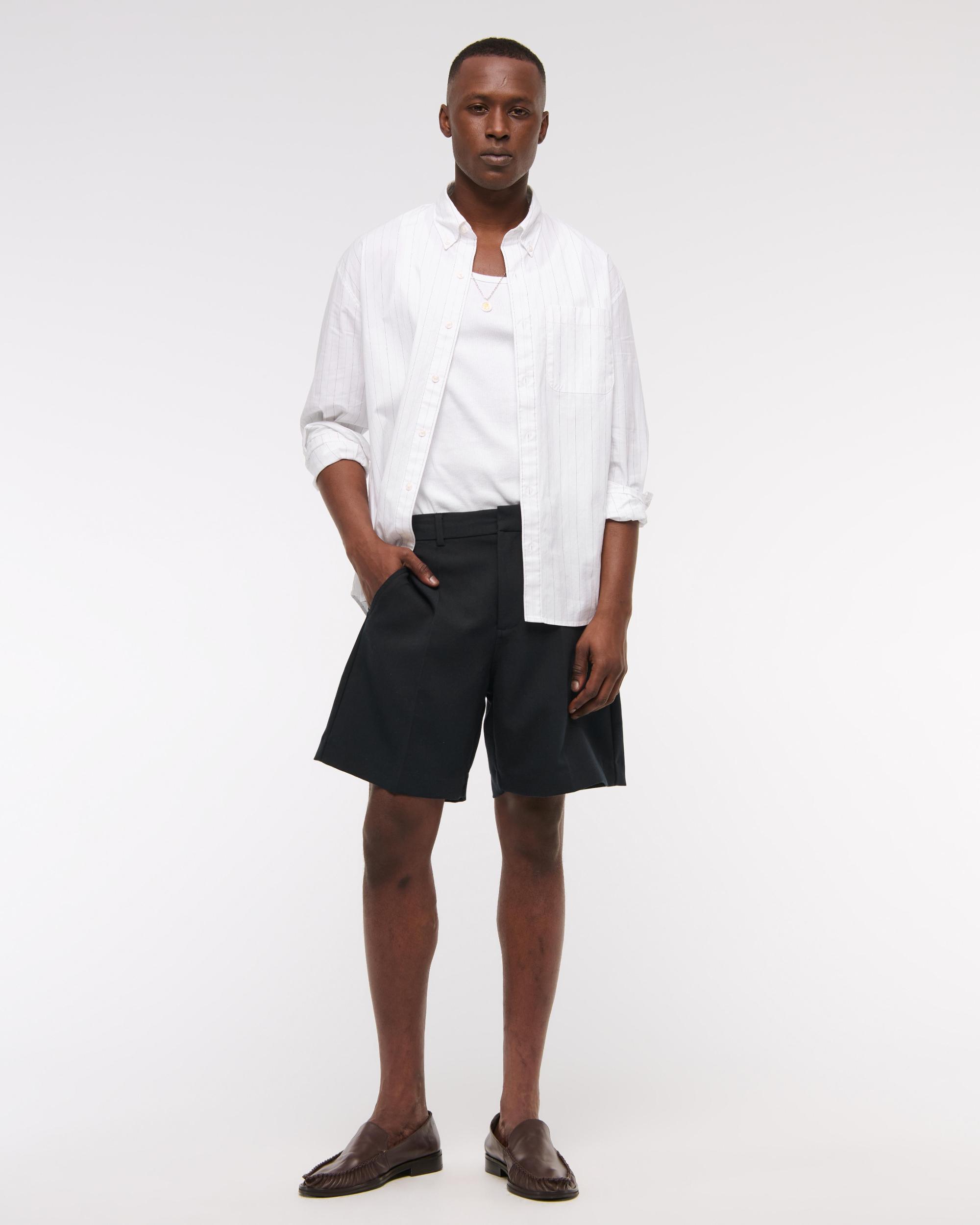 Poplin Button-Up Shirt Product Image