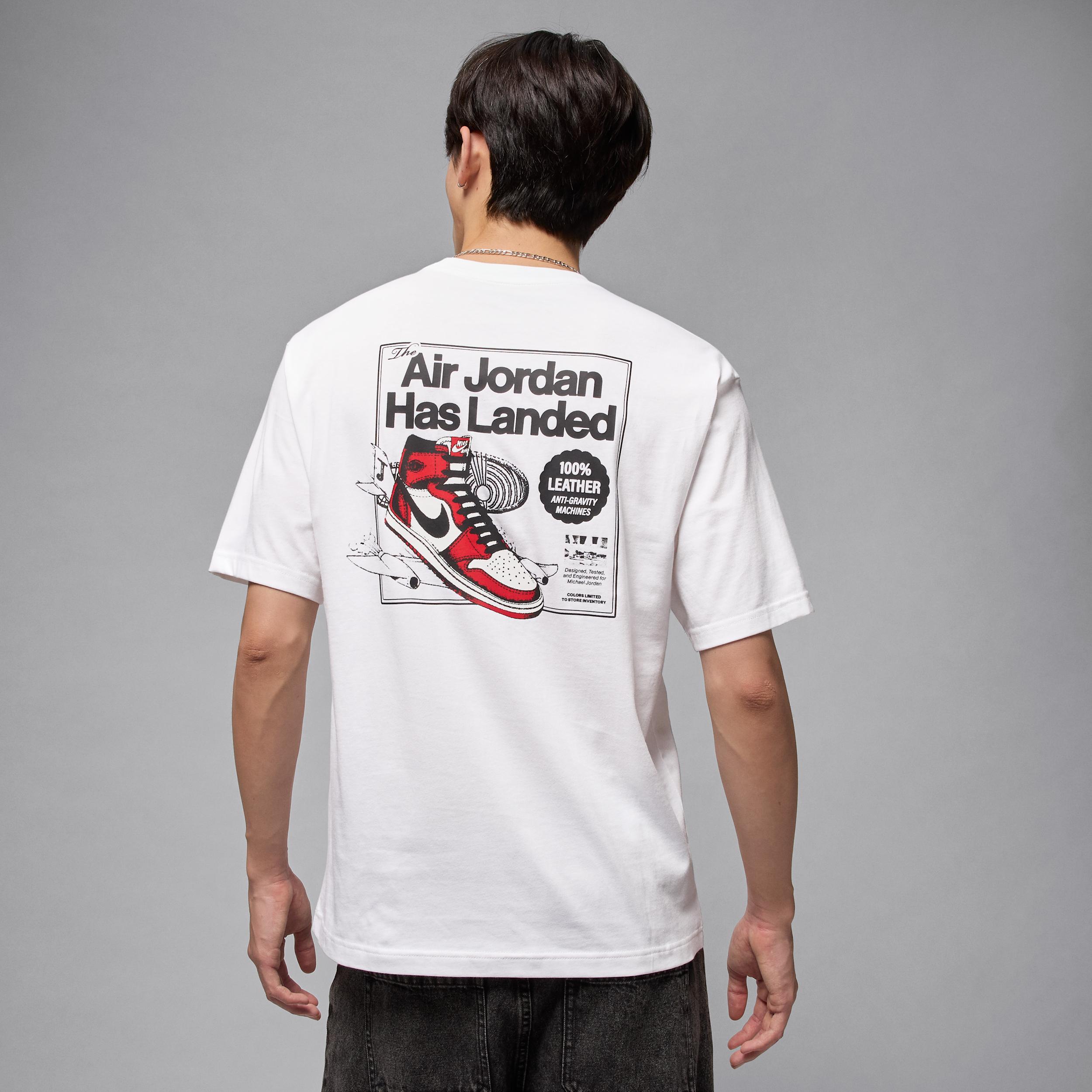 Mens Jordan AJ1 T-Shirt | HQ8972-100 Product Image