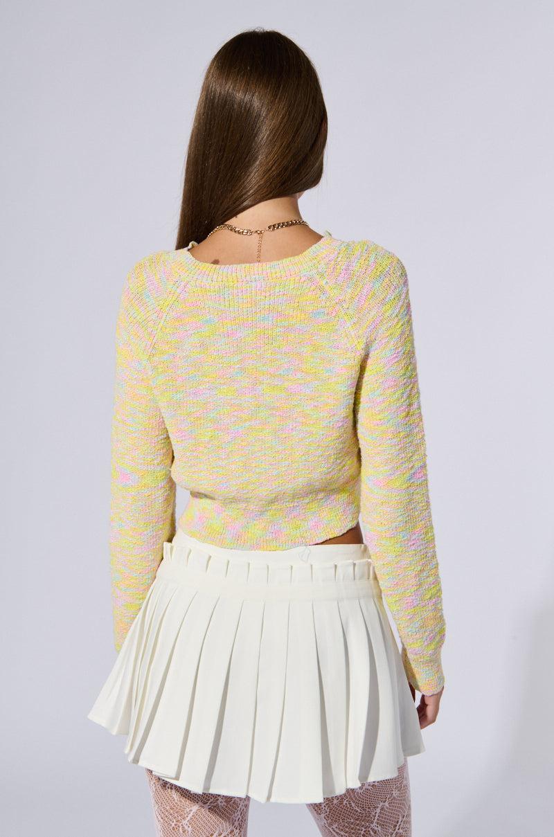 SWEET LIKE SUGAR KNIT CARDIGAN Product Image