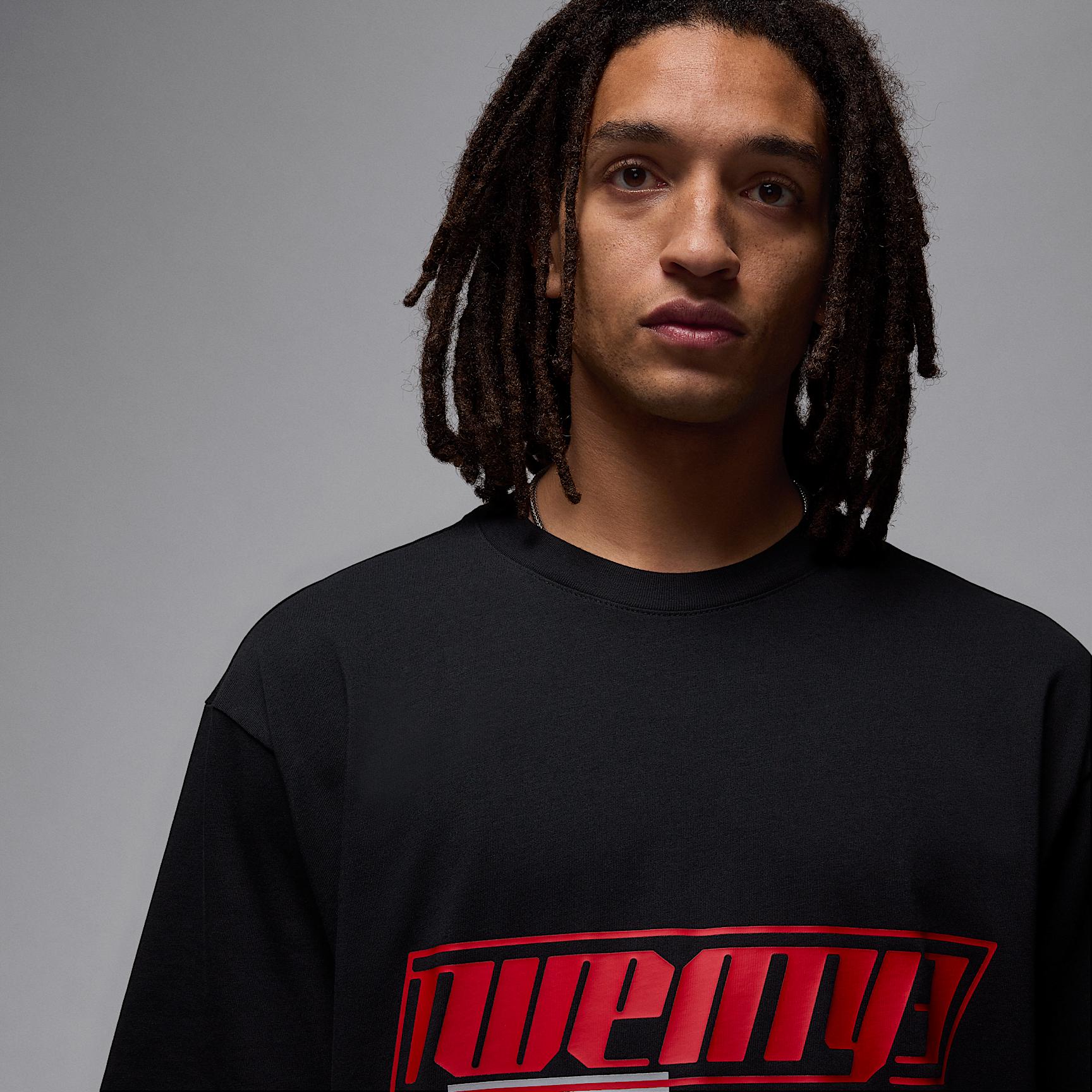 Mens Jordan Flight Essentials Oversized T-Shirt | HJ2366-010 Product Image