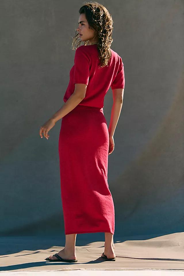 Isabella Cotton-Linen Skirt Set Product Image