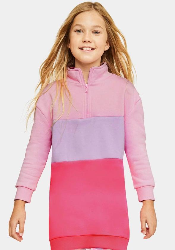 JustFab Margaux Platform Loafer Pump Womens Black/ White Size 8.5 Product Image