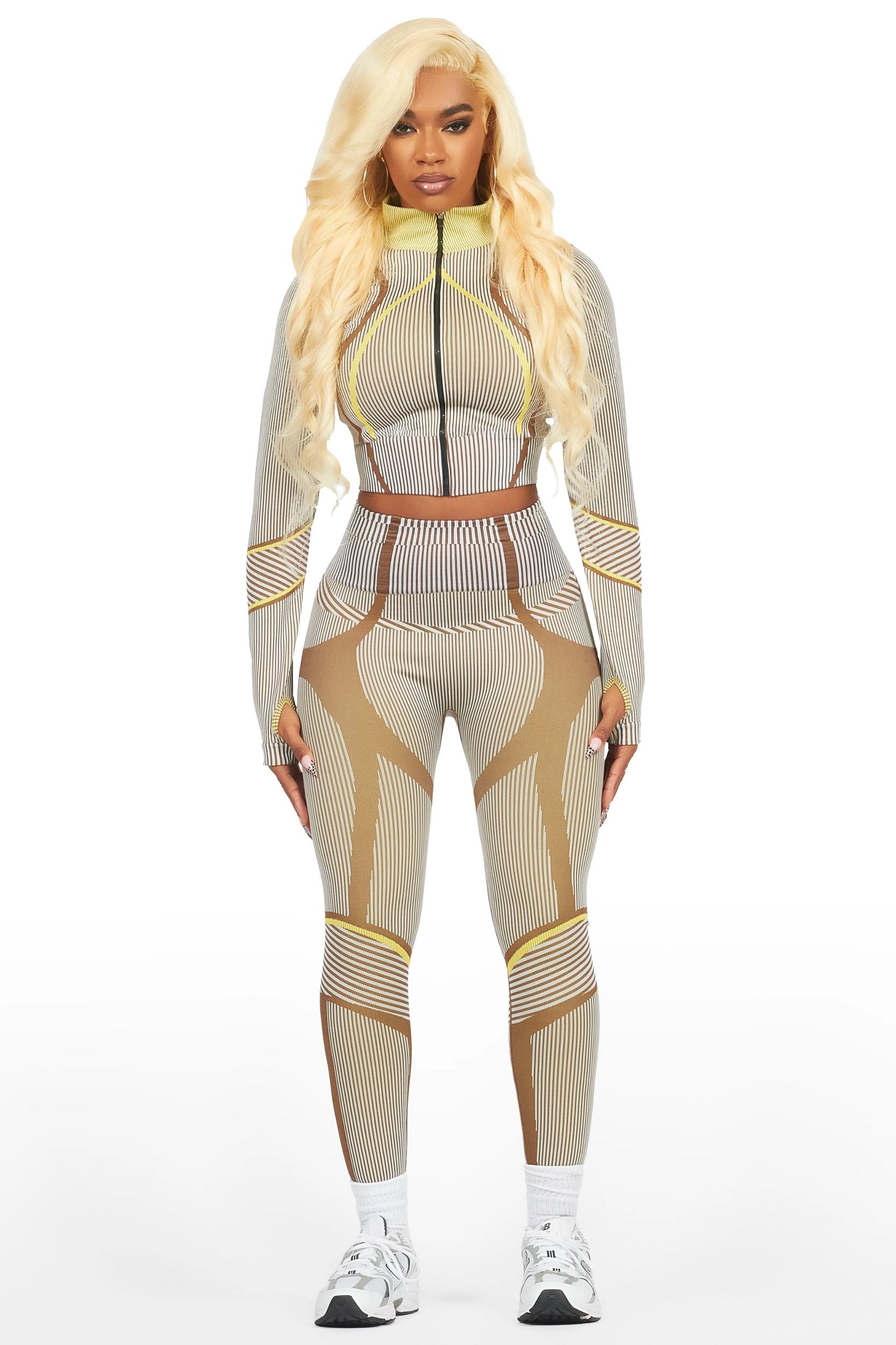 Derriana Mocha Active Set Female Product Image