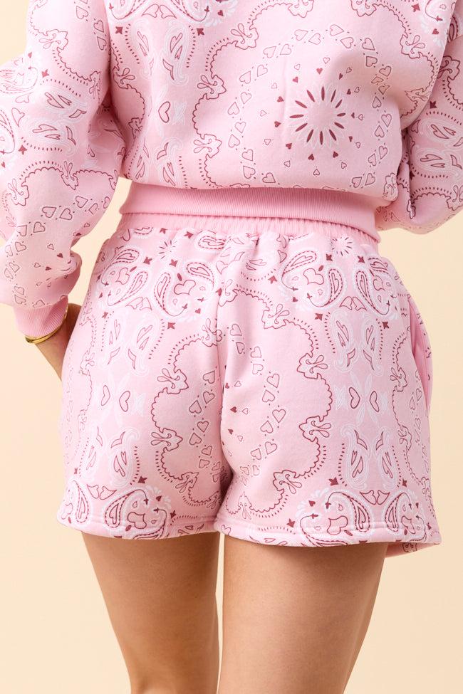 Lilah Pink Paisley Lounge Set Product Image