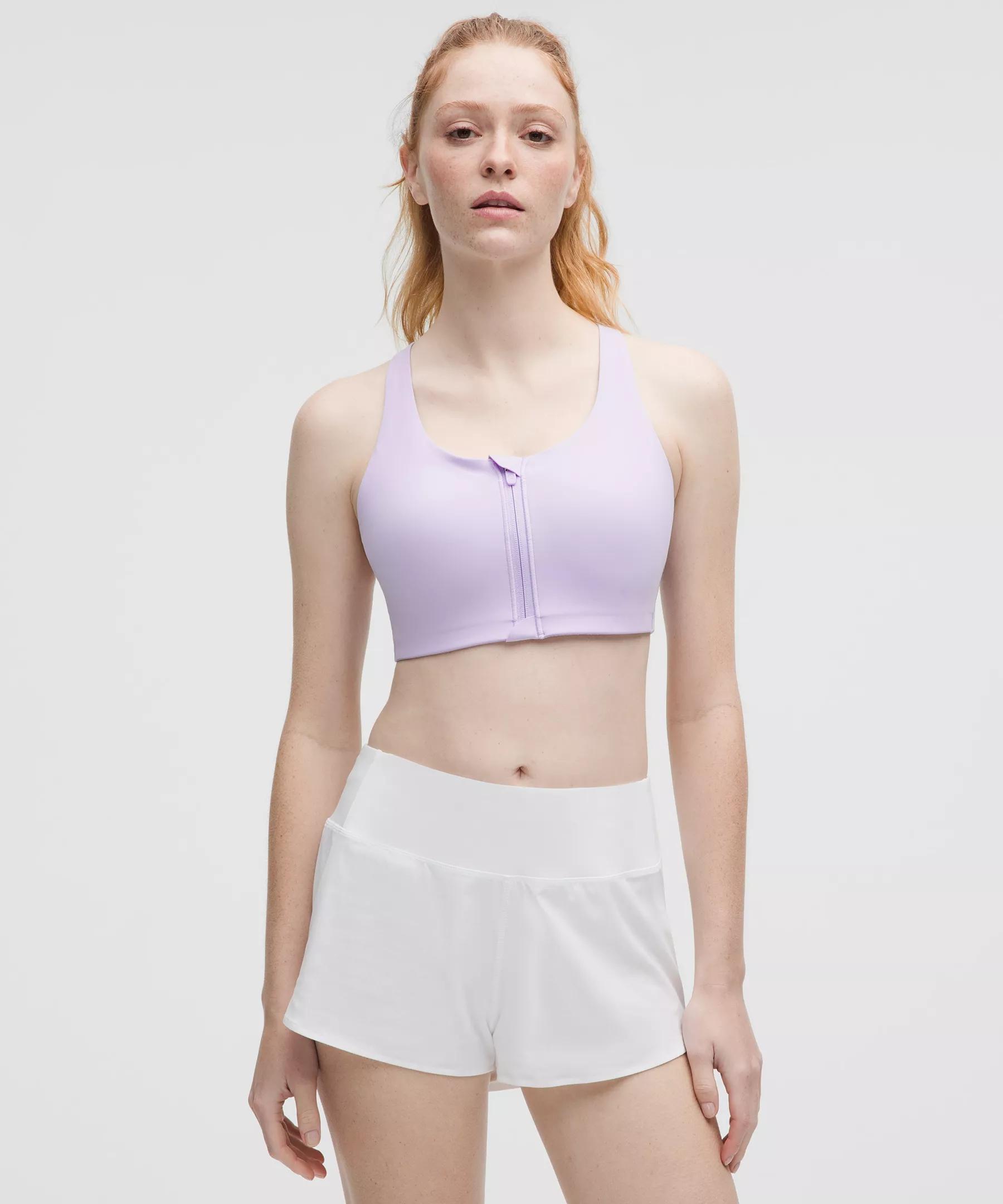 lululemon Energy Zip-Front Bra *High-Support, B–G Cups Product Image