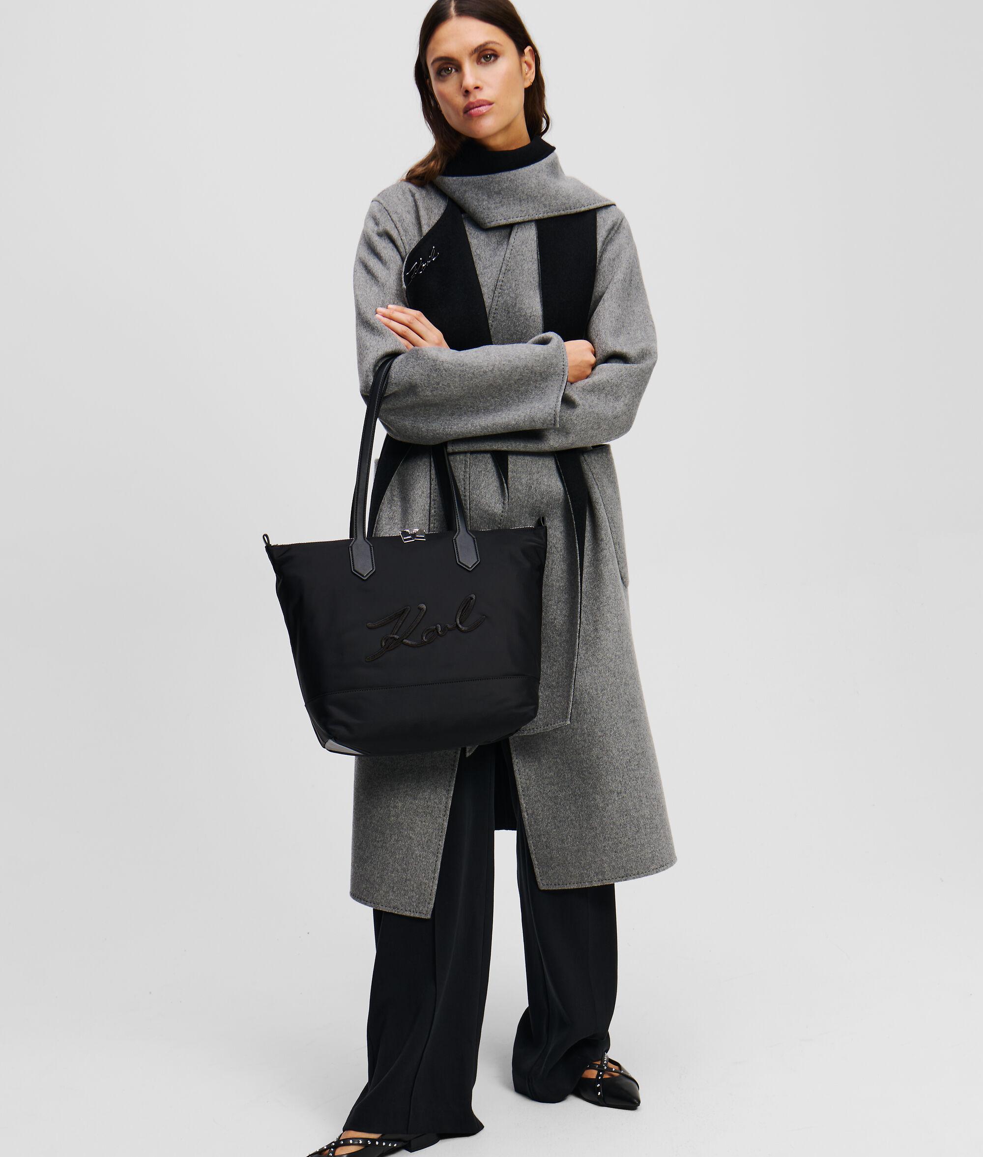 K/SIGNATURE NYLON MEDIUM TOTE BAG Product Image