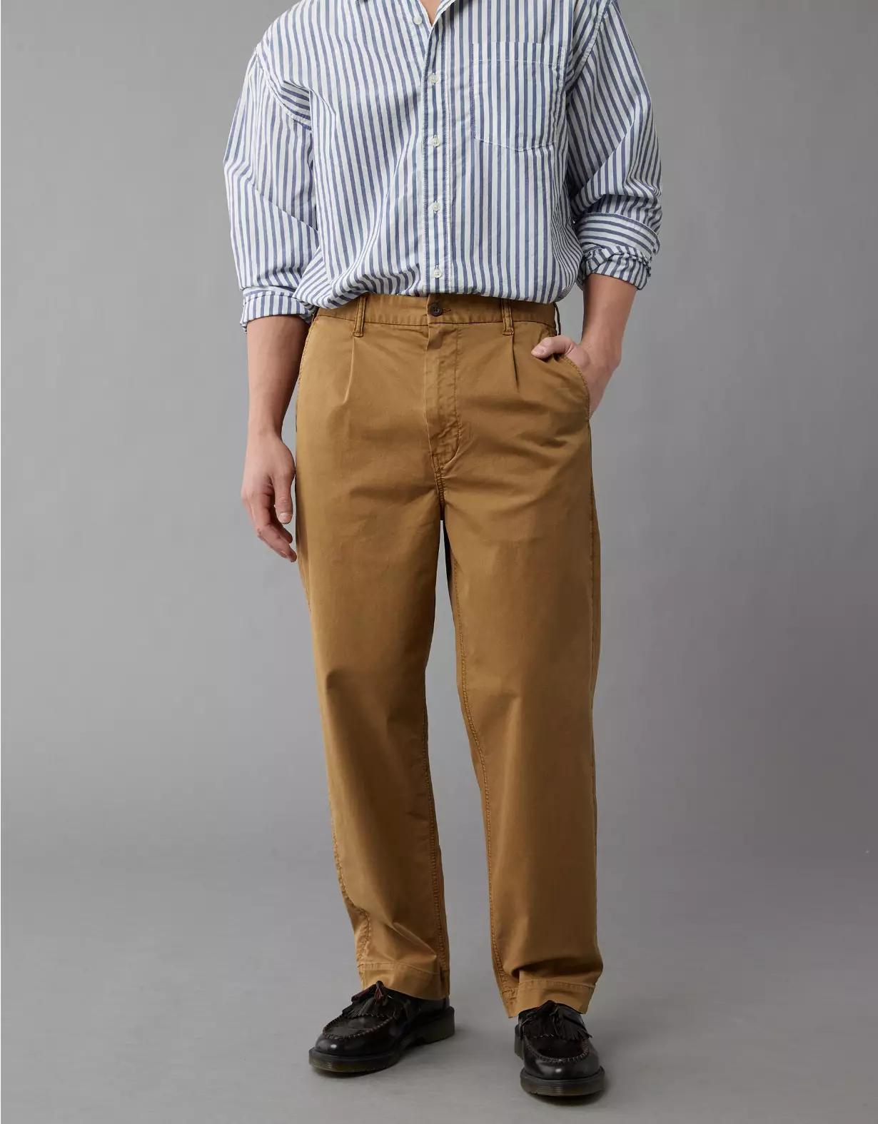 AE Flex Pleated Loose Easy Pant Product Image
