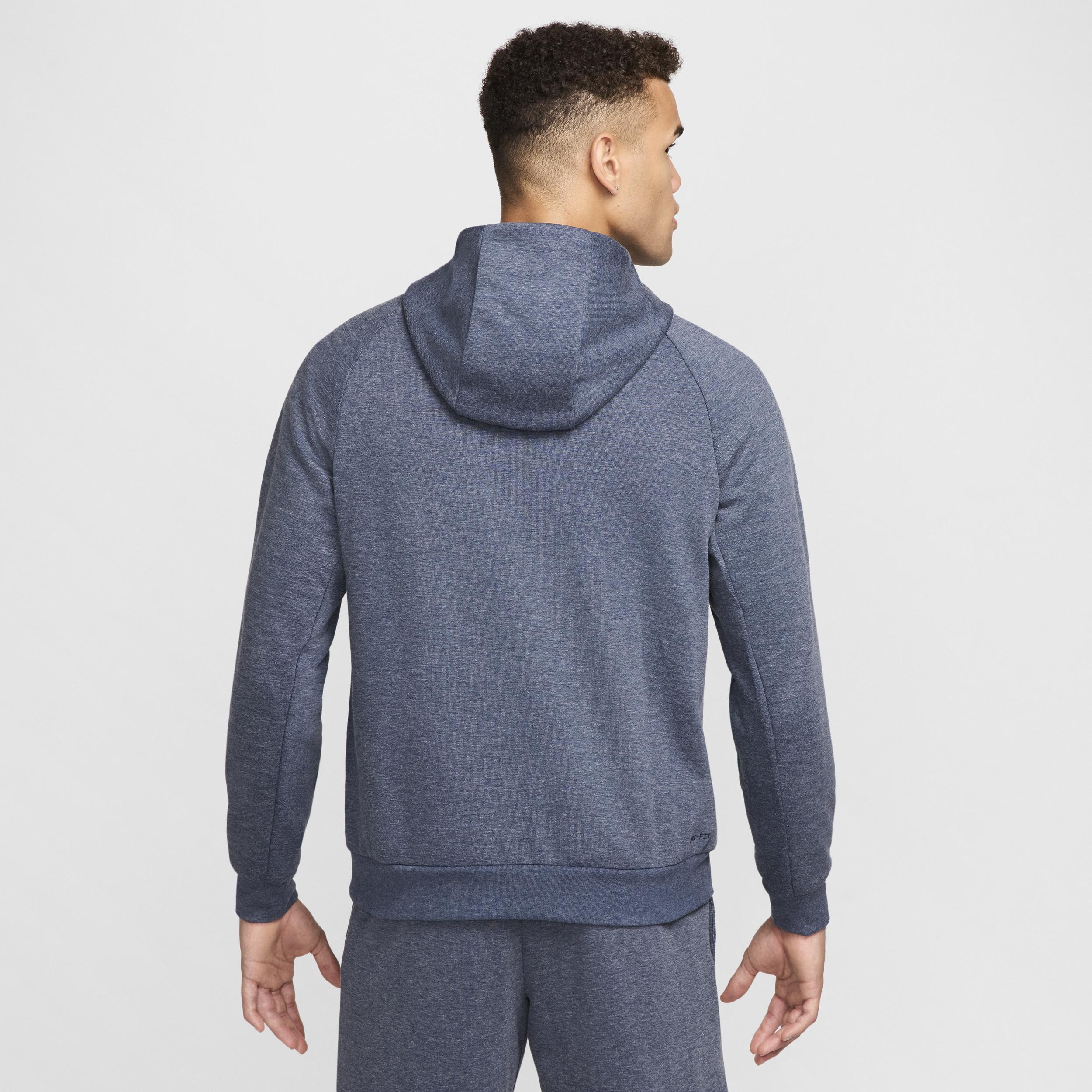 Nike Mens Primary Fleece Dri-FIT UV Pullover Performance Hoodie | FZ0969-473 Product Image