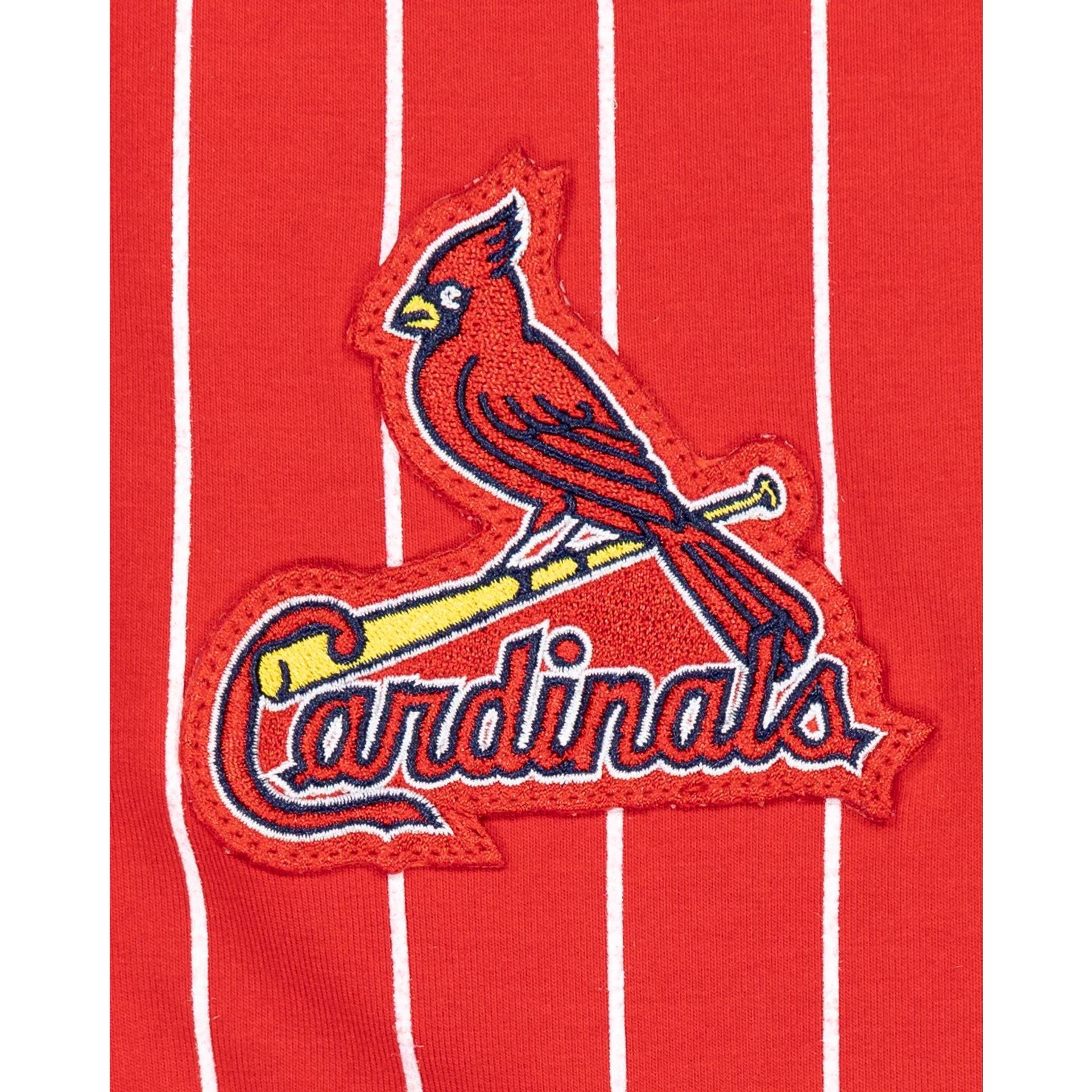 St. Louis Cardinals Logo Select Pinstripe Jogger Male Product Image