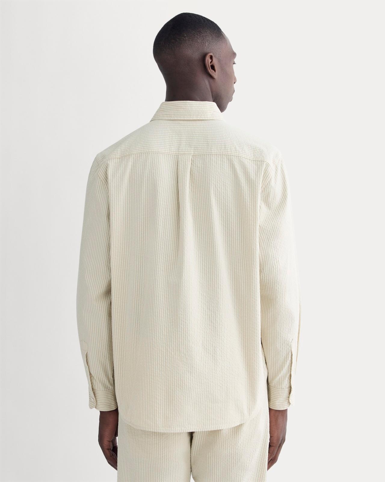 Mens Seersucker Long-Sleeve Shirt by Everlane Product Image