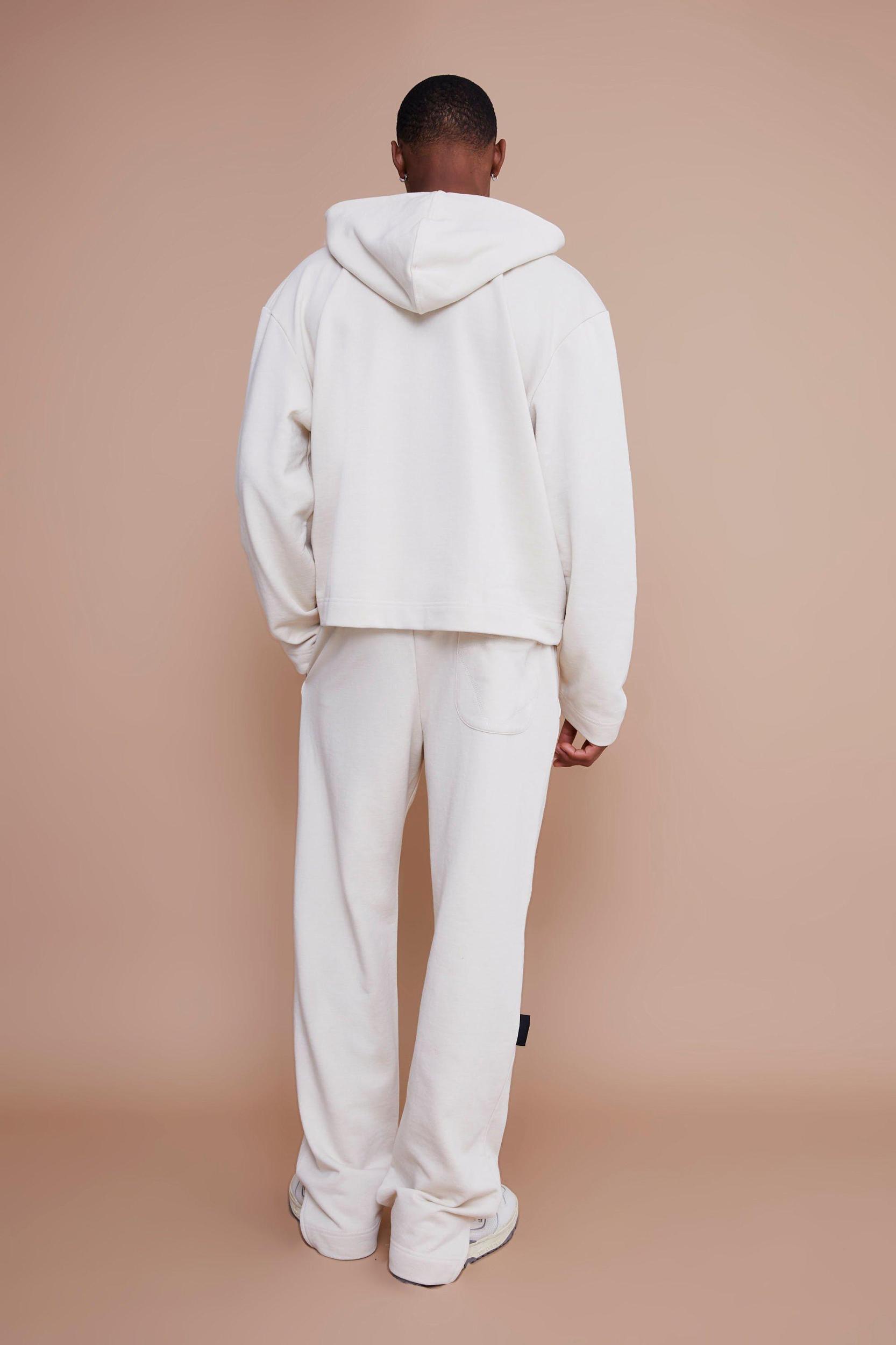 Relaxed Fit Split Hem Heavyweight Sweatpants | boohooMAN USA Product Image