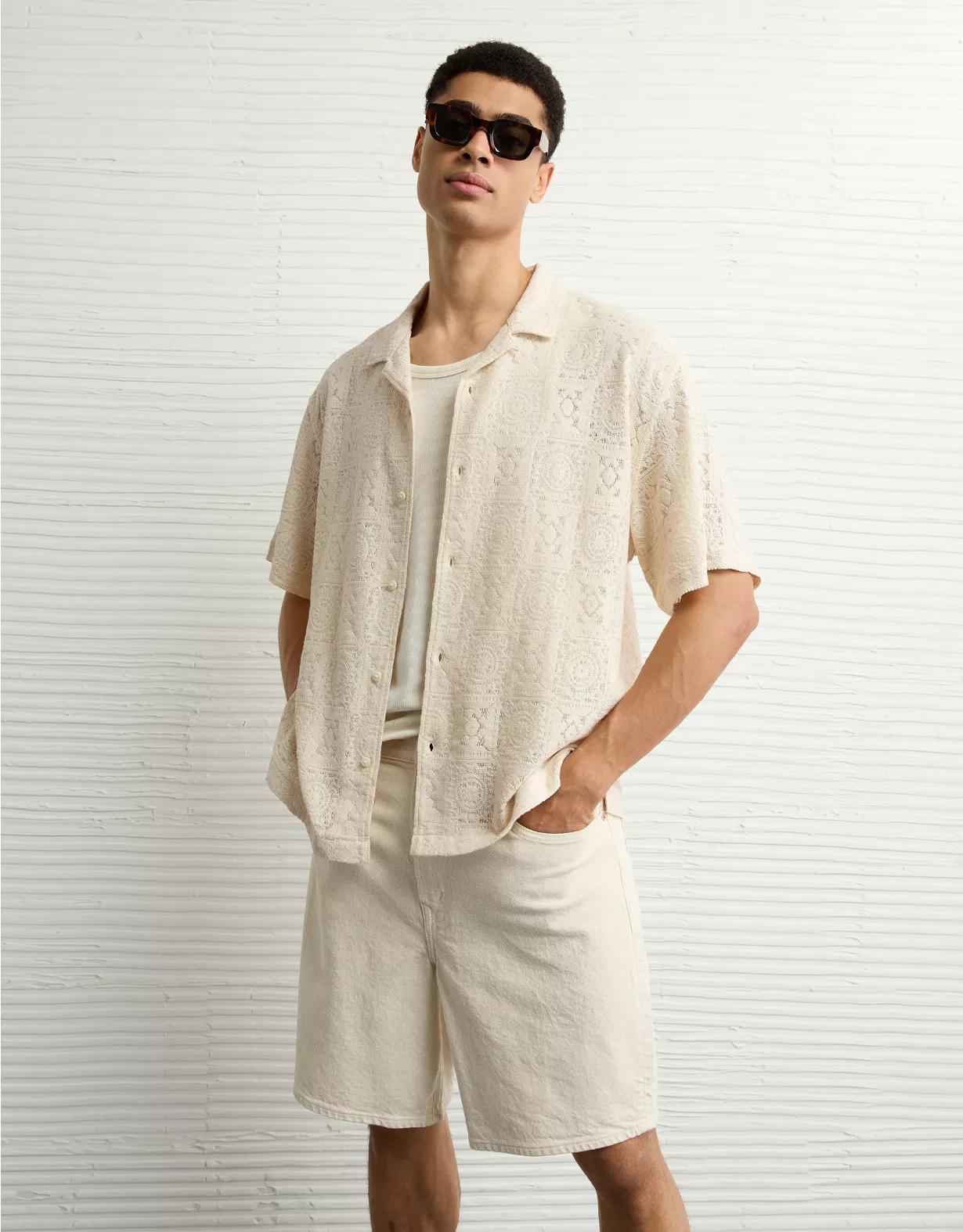 AE Poolside Button-Up Shirt Men's Product Image