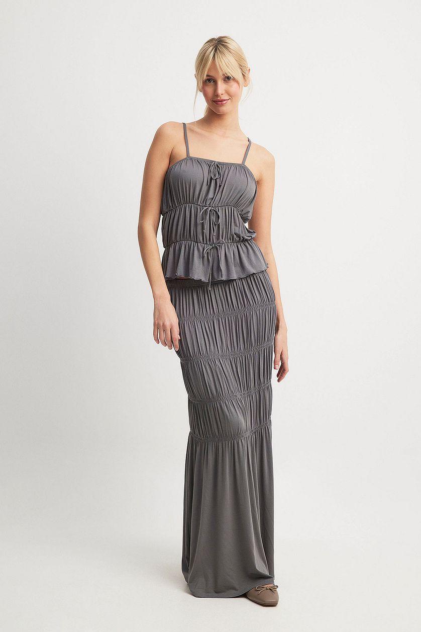 Jersey Maxi Skirt Product Image