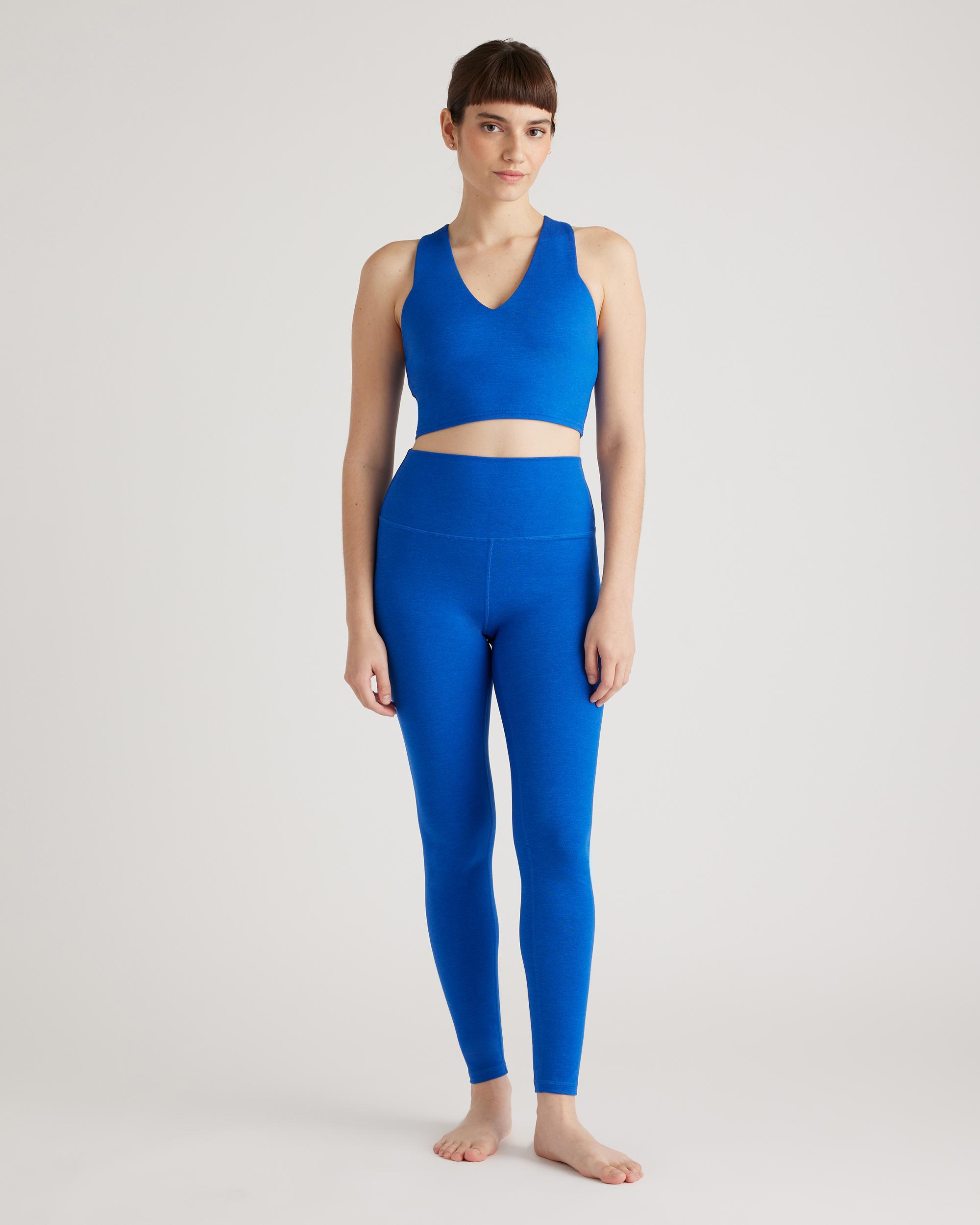 Quince | Women's Ultra-Soft High-Rise Legging Recycled Polyester Product Image