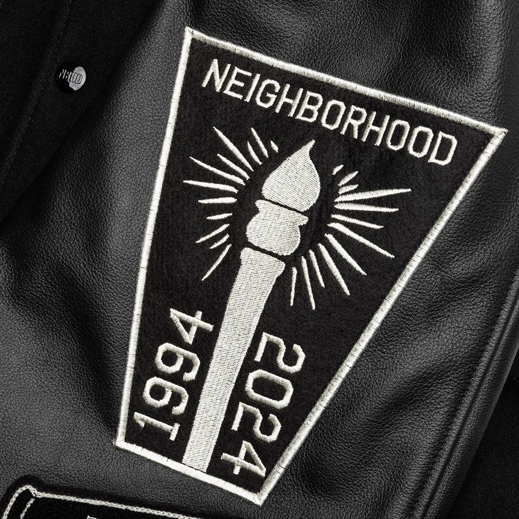 Stadium Jacket - Black/White Male Product Image