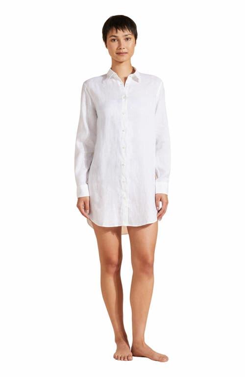 Vilebrequin Women's Solid Linen Shirt Dress Product Image