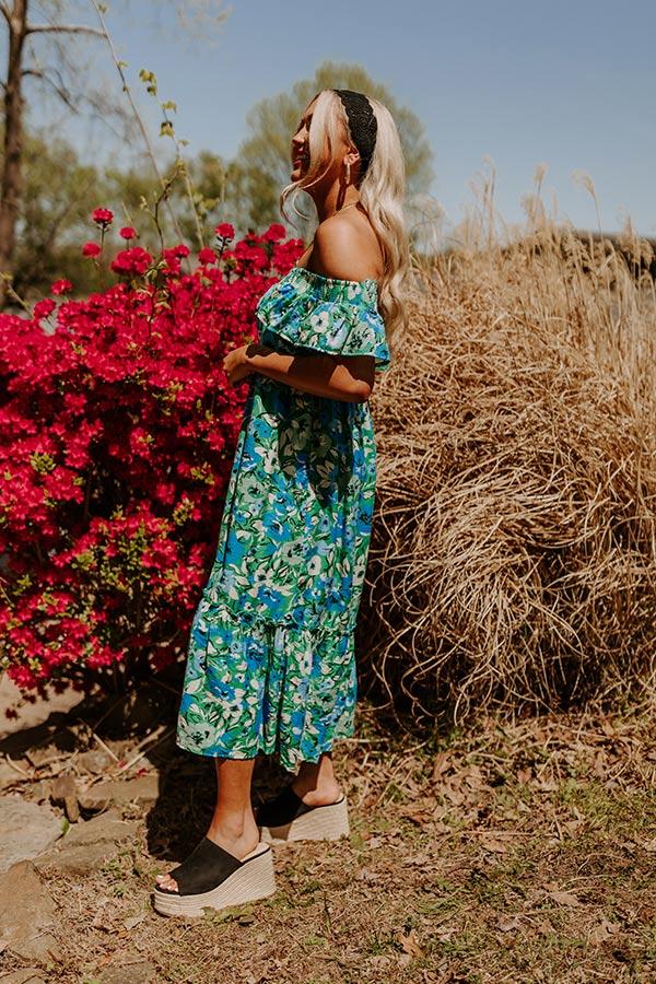 Patio Preferred Floral Midi Product Image