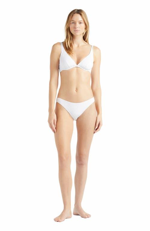 Vilebrequin Women's Broderie Anglaise Midi Brief Bikini Bottom Product Image