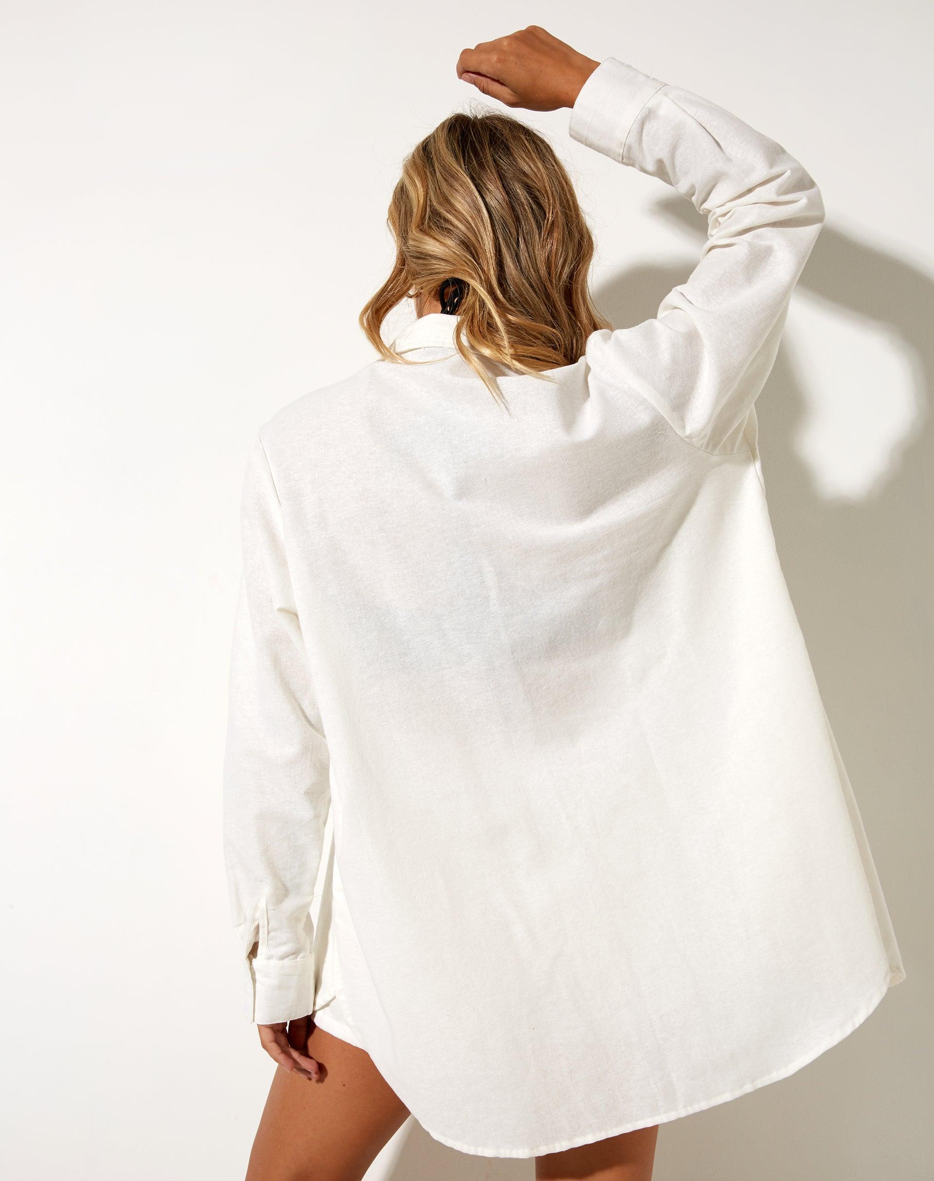 Hogan Shirt in Rami Ivory Product Image