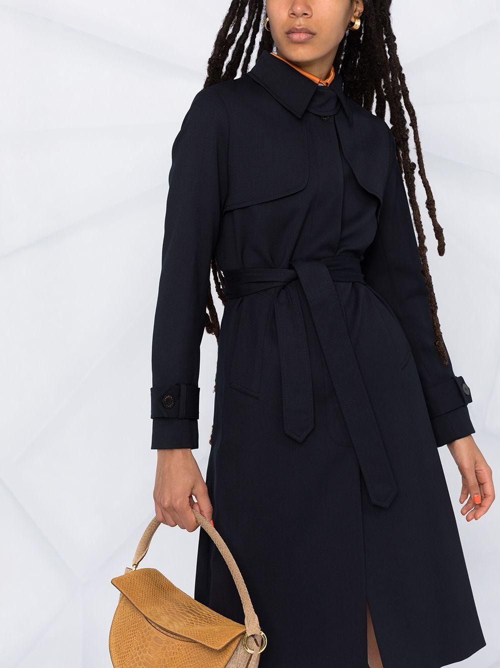 belted trench coat Product Image
