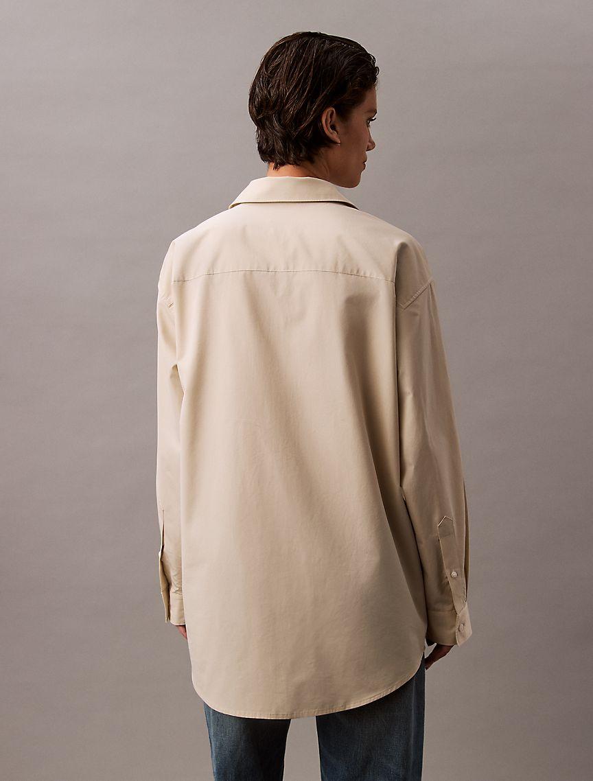 Pocket Cotton Button-Down Shirt Product Image