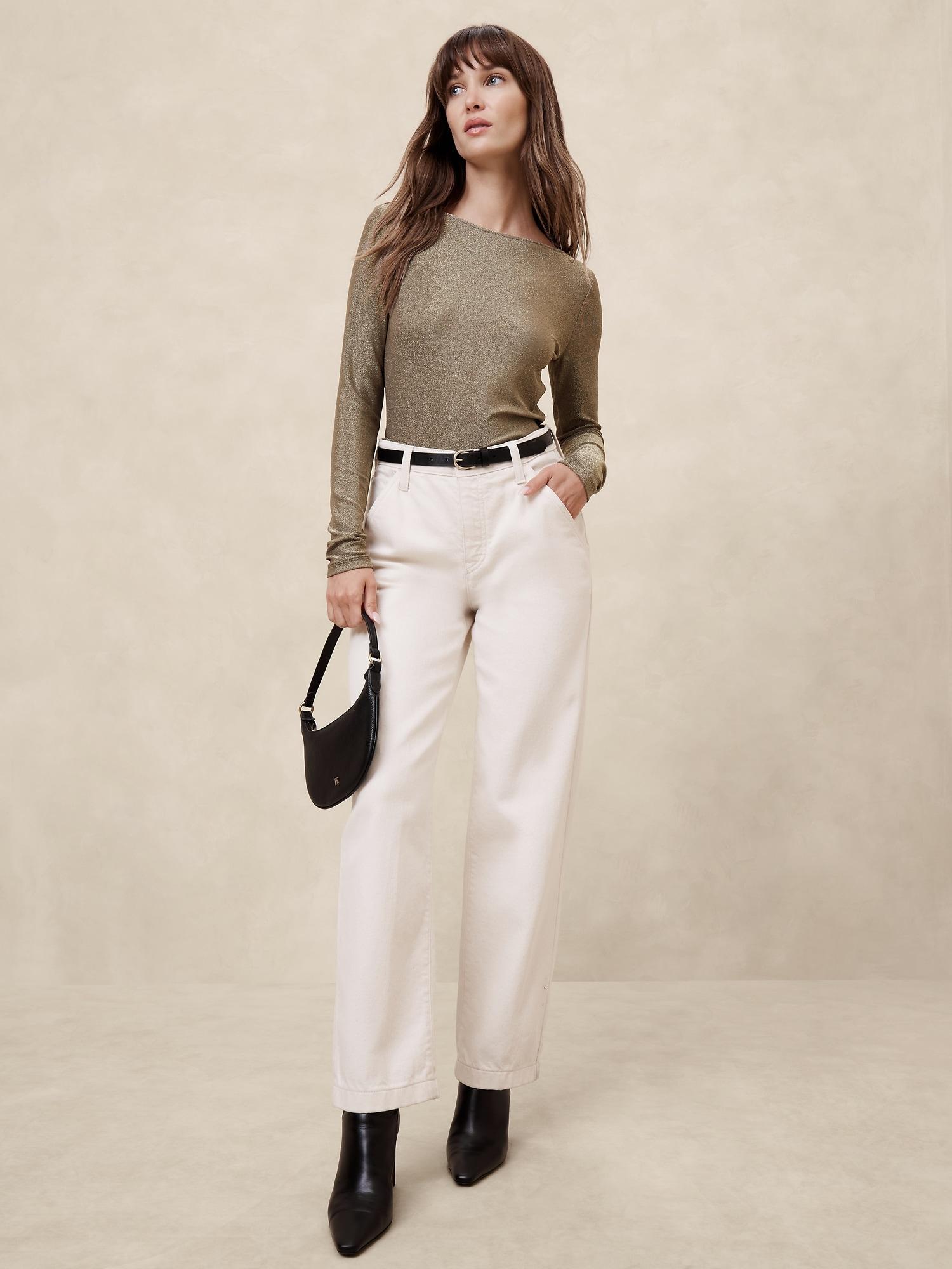 Sparkle Boat-Neck Top Product Image