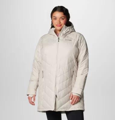 Columbia Womens Heavenly Long Hooded Jacket - Plus Size- Product Image