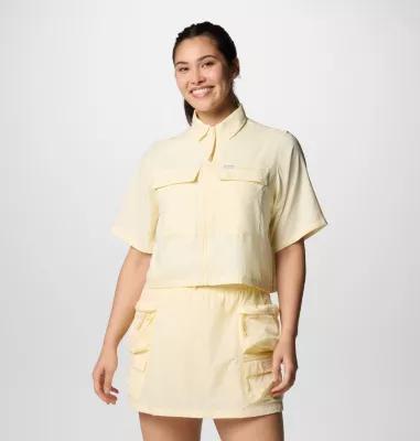 Columbia Womens Elevated View Utility Short Sleeve Shirt- Product Image