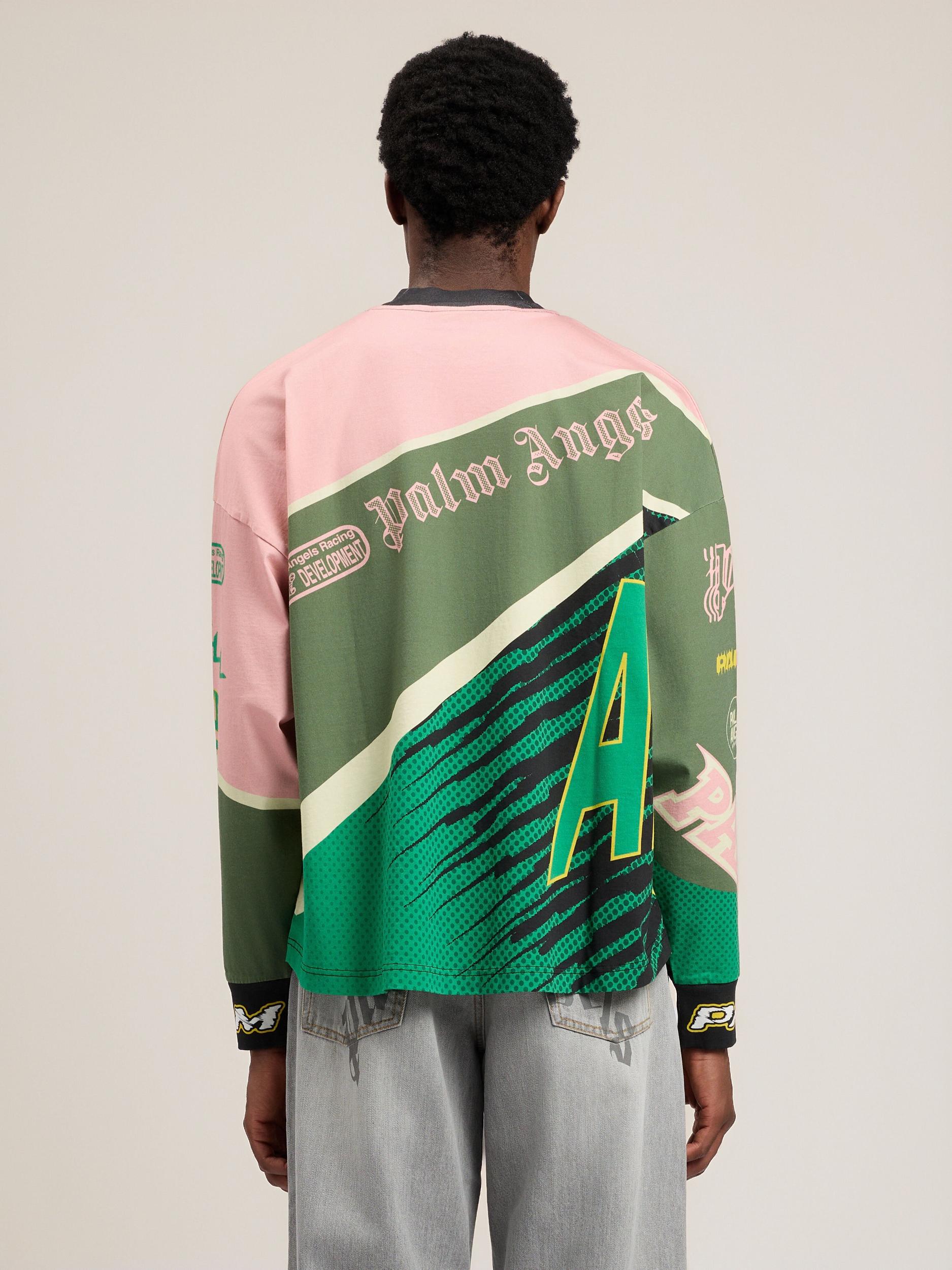 Racing Loose Long-Sleeved T-Shirt Product Image