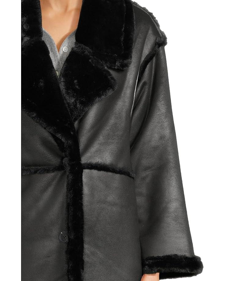 Women's Avec Les Filles Faux Shearling Maxi Coat Product Image