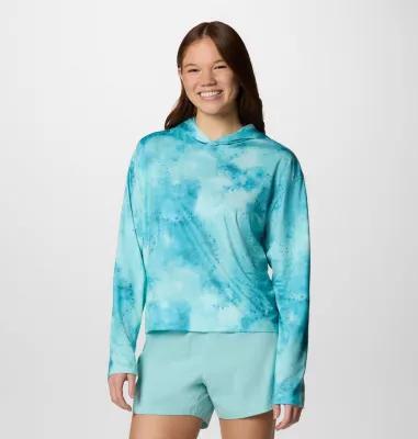 Columbia Womens PFG Solar Stream Printed Hoodie- Product Image