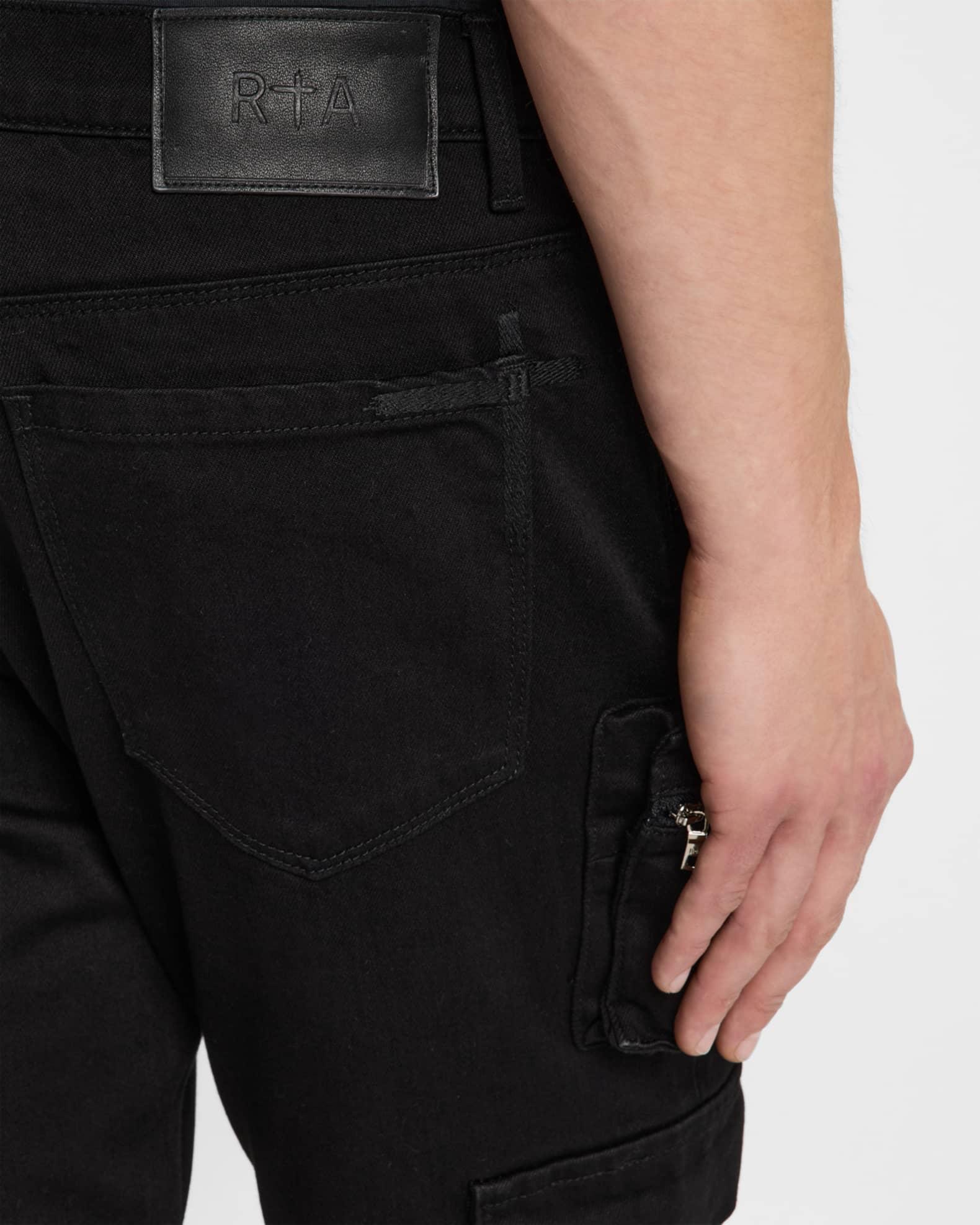 Men's Slate Cargo Skinny Jeans Product Image