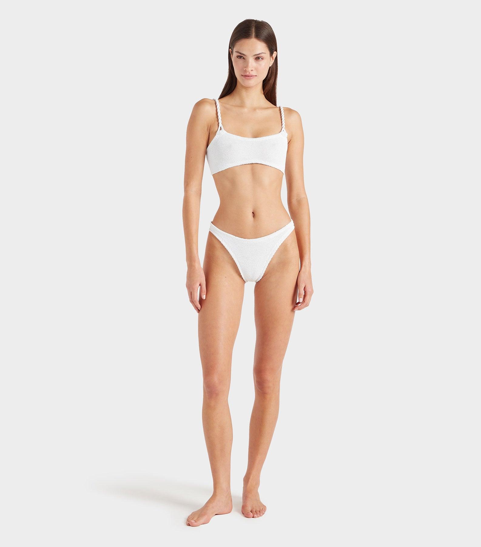 Square Neck Swim - White Product Image