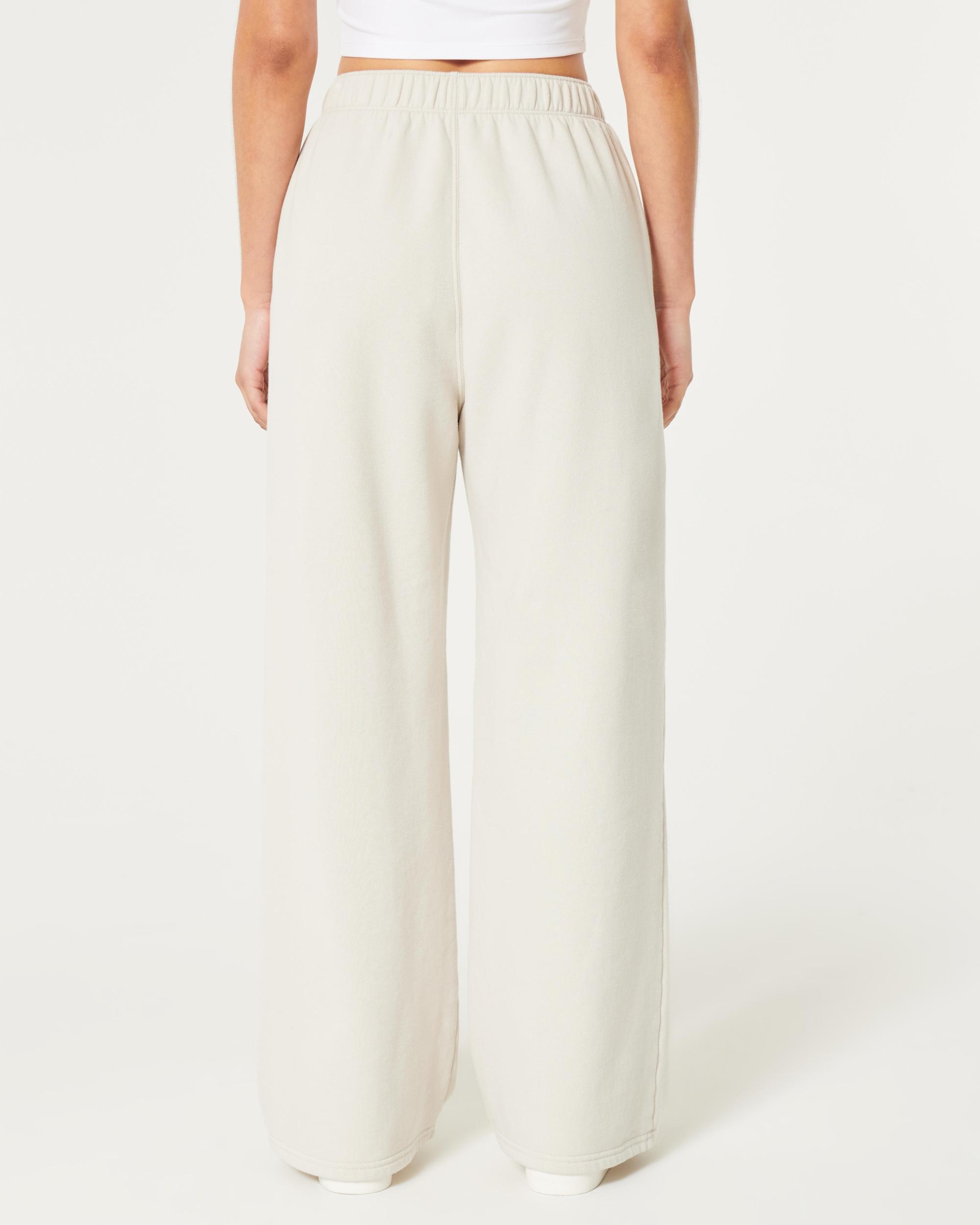 Hollister Feel Good Fleece Wide-Leg Pants Product Image